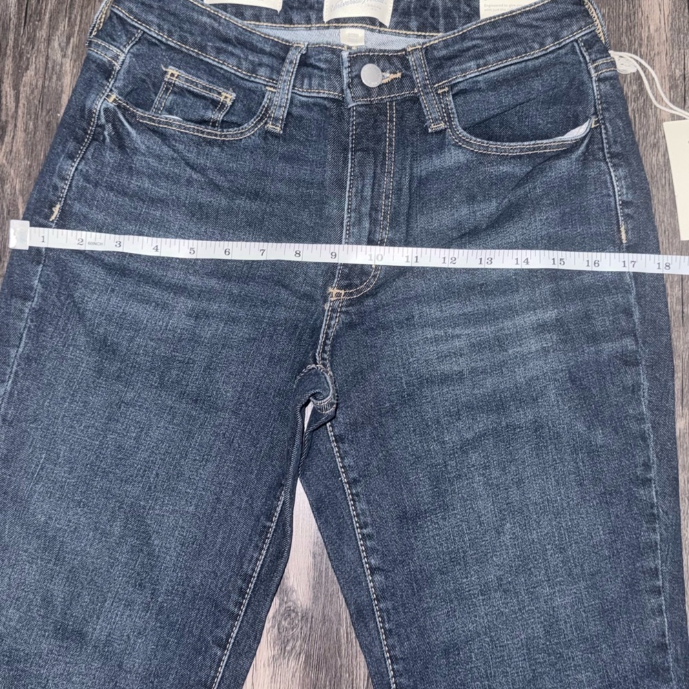 Universal Thread Dark Blue Flare Jeans - Picture 3 of 9